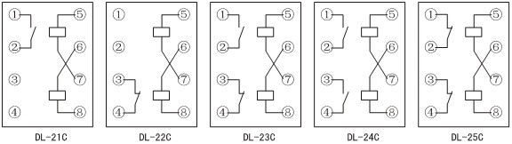 DL-23C內部接線圖